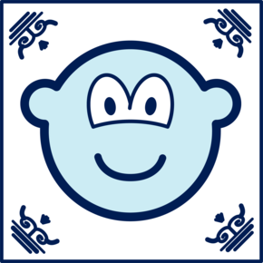 Delft blue buddy icon